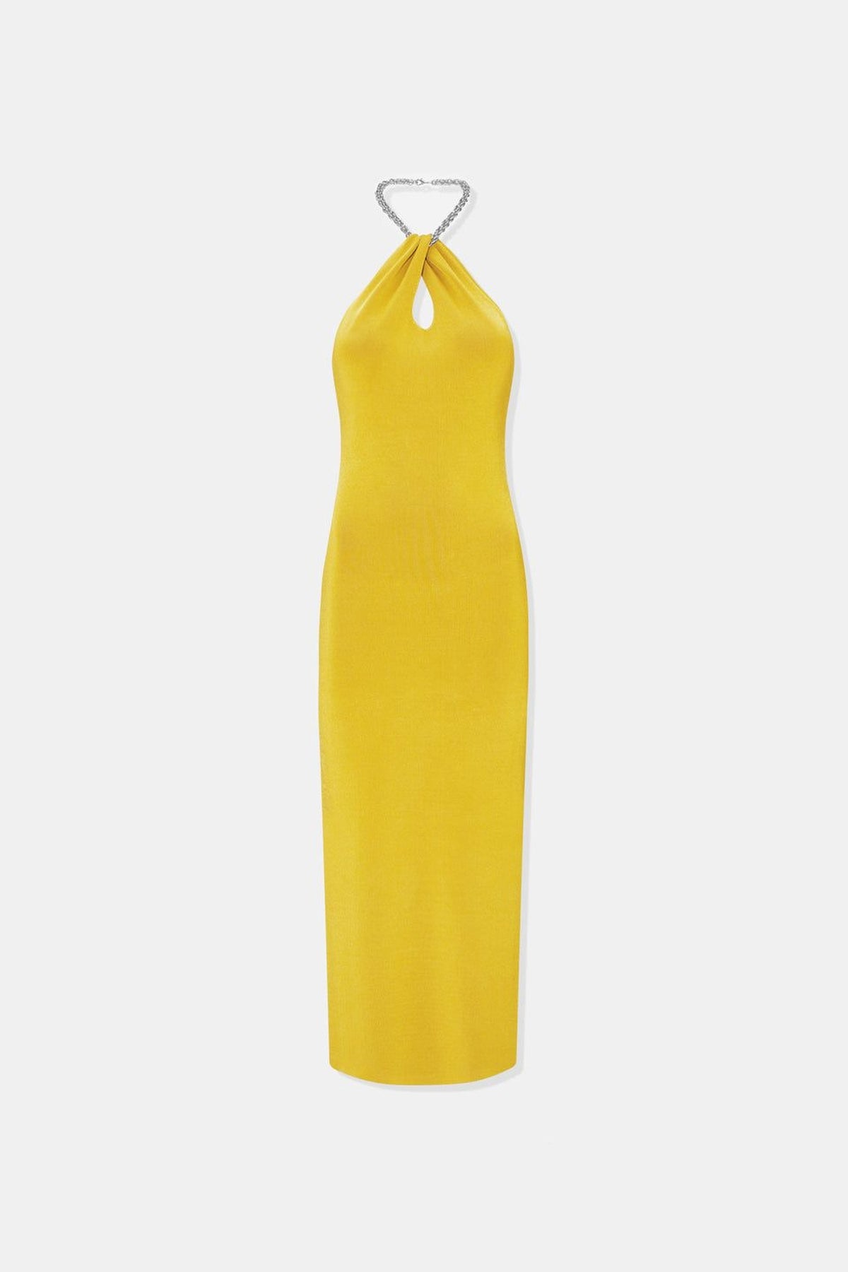 Cleopatra Dress - Citrus W/Silver