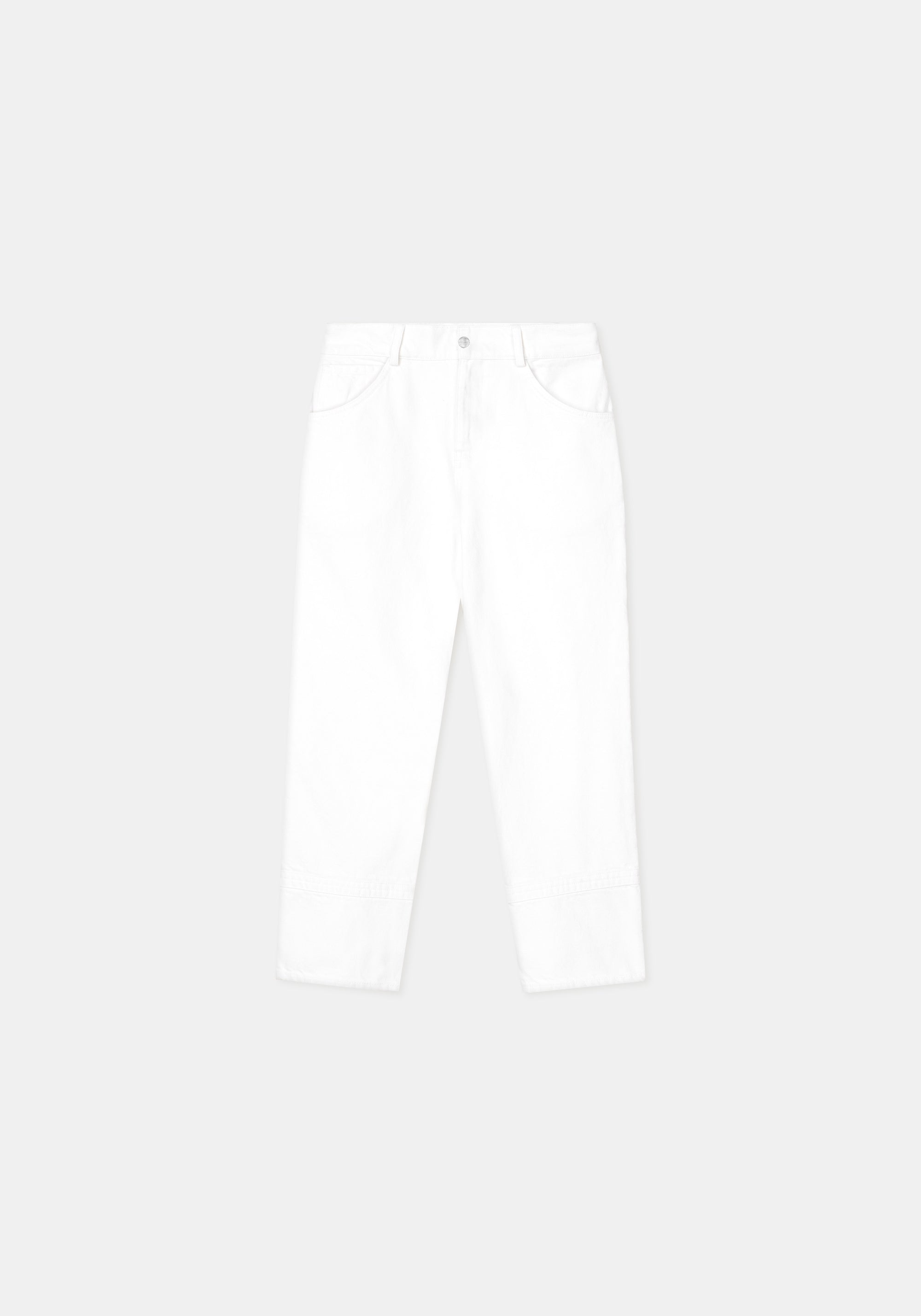 Pantalon droit Cliff - White