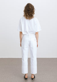 Pantalon droit Cliff - White