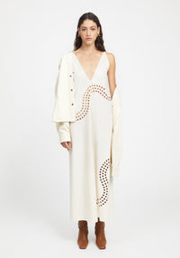 Robe longue Climb - Off White