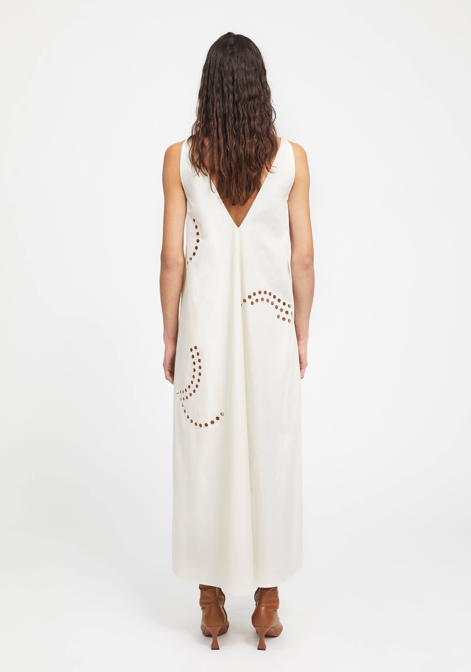 Robe longue Climb - Off White