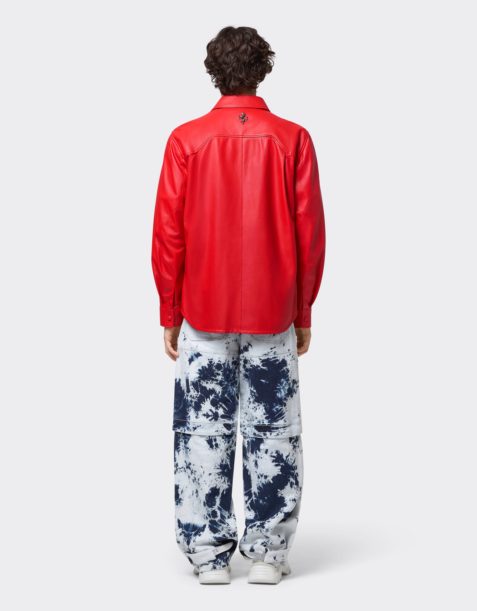 Daytona leather jacket - Rosso Dino