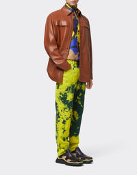 Veste Daytona en cuir - Cuoio