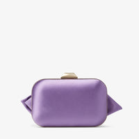 Pochette Cloud en satin avec nœud - Wisteria & Wisteria