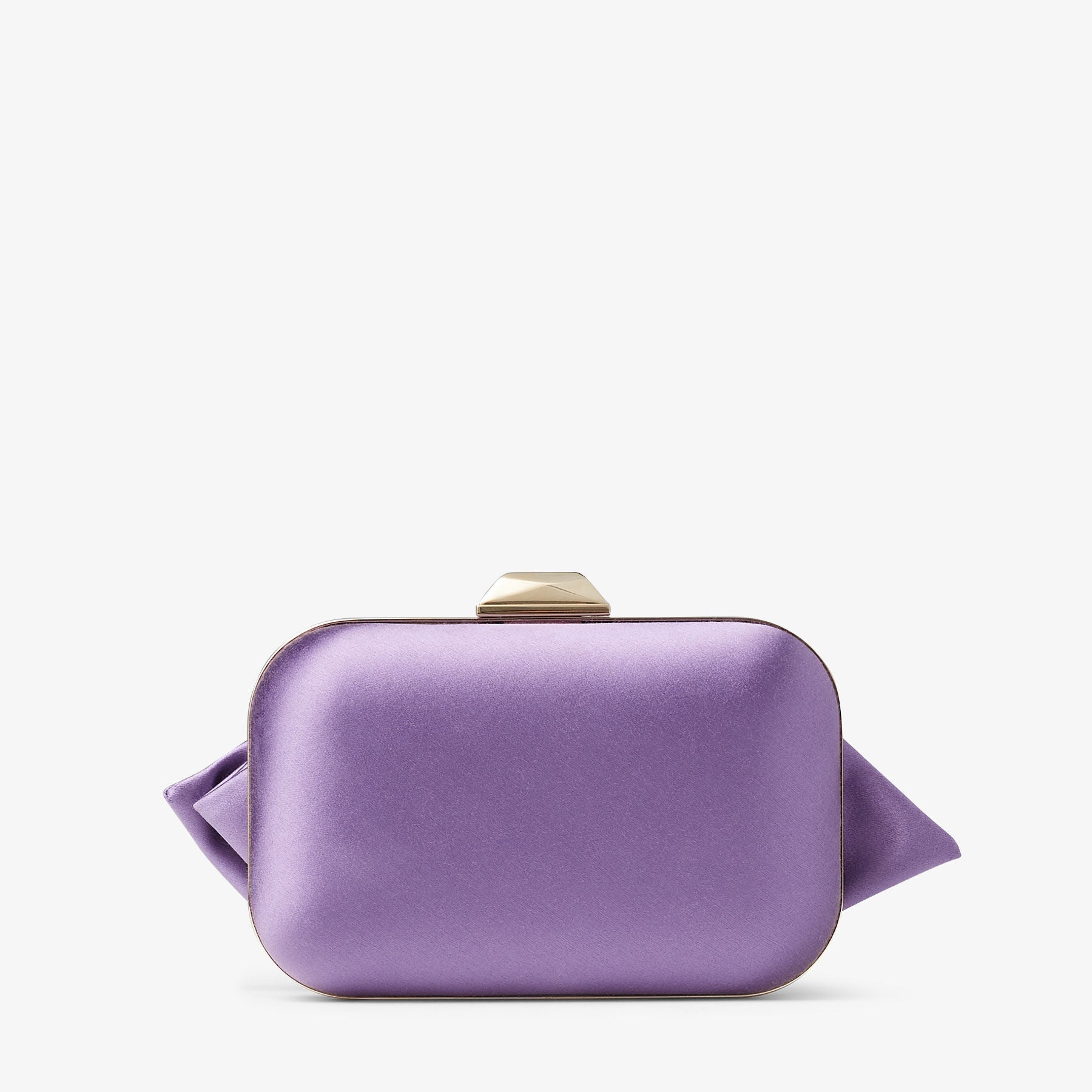 Pochette Cloud en satin avec nœud - Wisteria & Wisteria