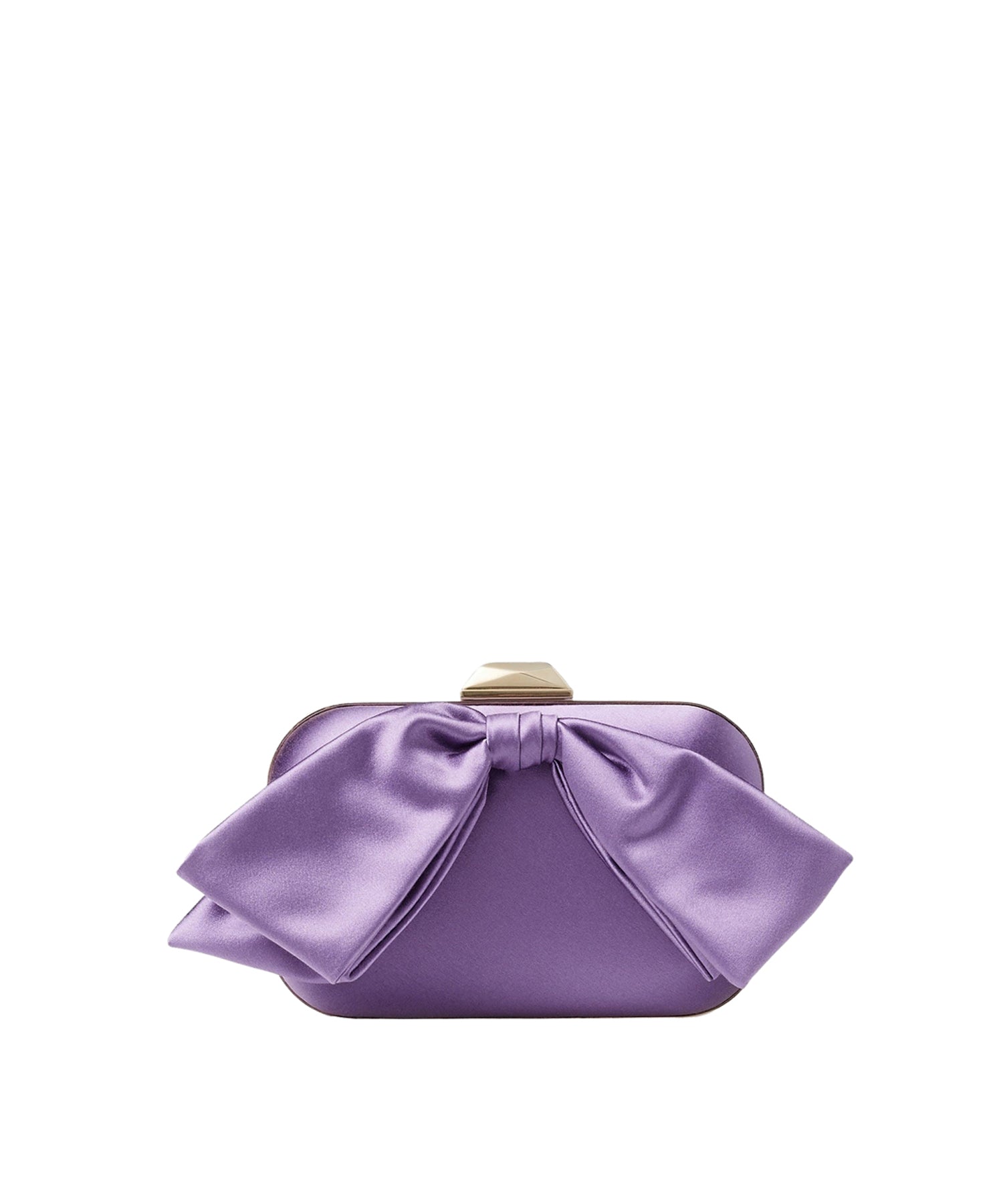 Pochette Cloud en satin avec nœud - Wisteria & Wisteria