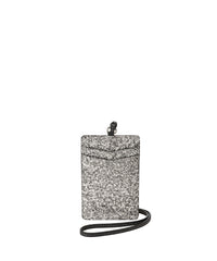 Porte-cartes à cordon Judi - Silver