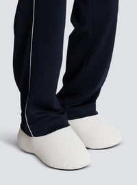 Baskets b-cloud en cuir embossé - Blanc