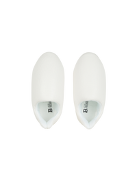 Baskets b-cloud en cuir embossé - Blanc