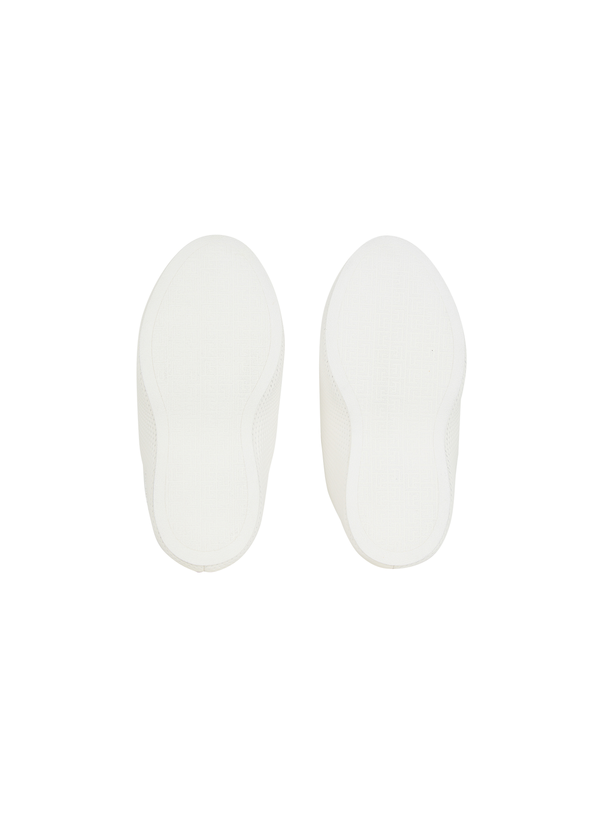 Baskets b-cloud en cuir embossé - Blanc