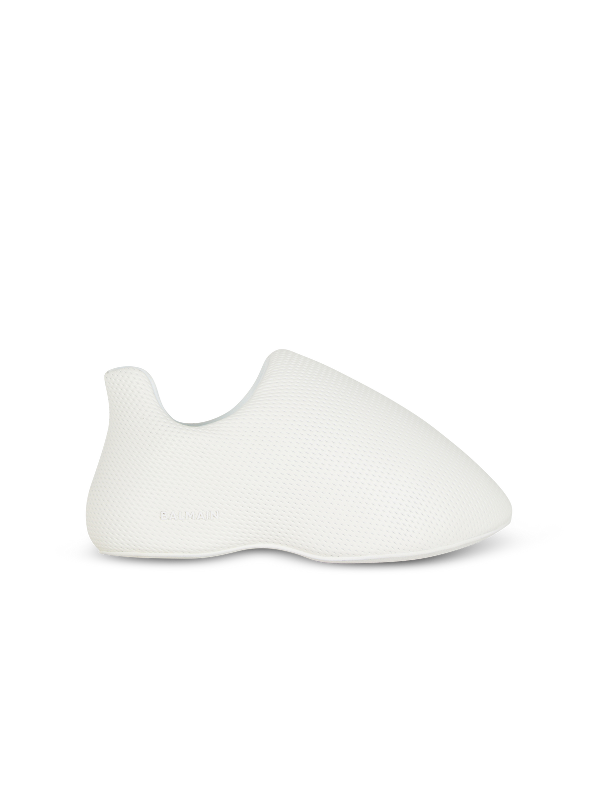 Baskets b-cloud en cuir embossé - Blanc