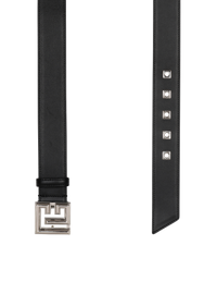 Ceinture p-belt en cuir - Noir
