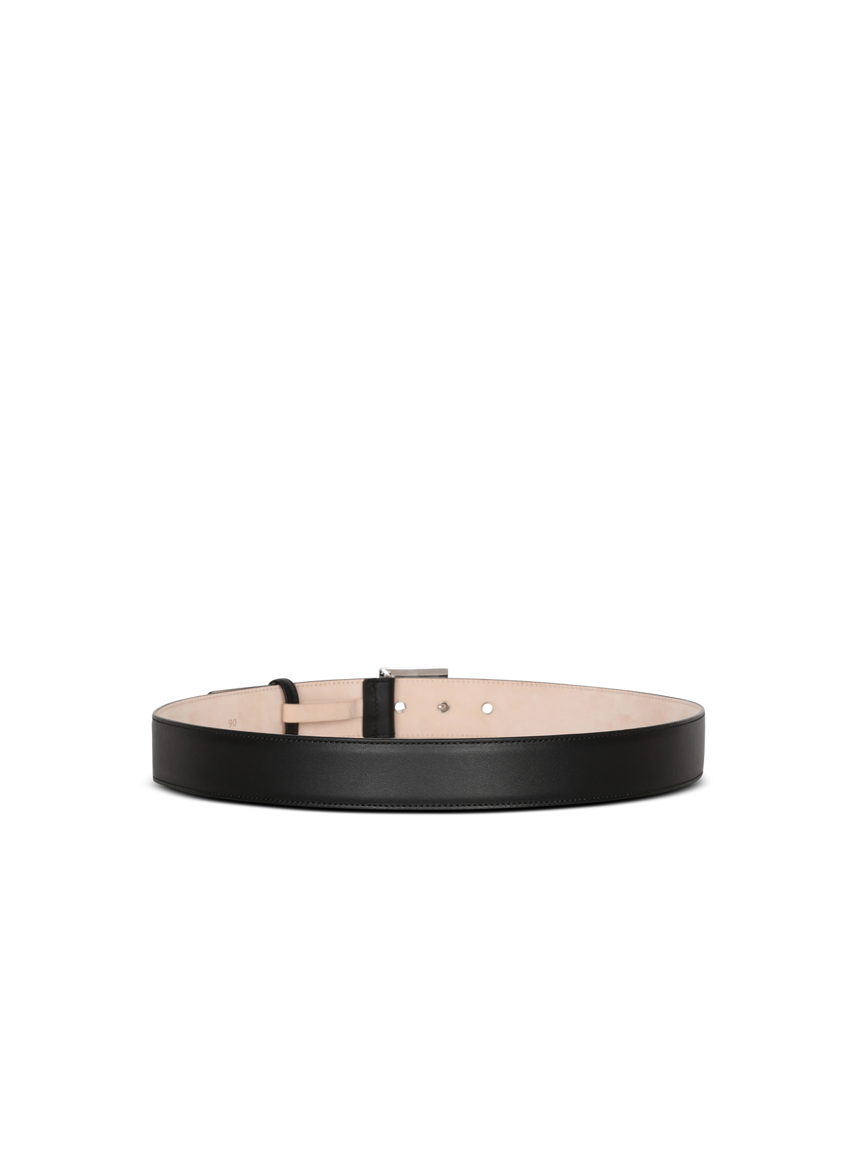 Ceinture p-belt en cuir - Noir