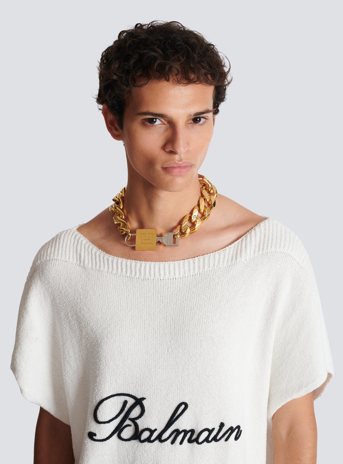 Collier cadenas key&lock  - Or