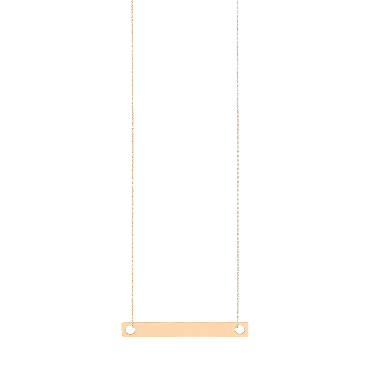 Collier Minis On Chain en or rose 18 carats - Rose