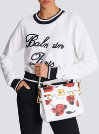 B-Buzz 23 bag in printed calfskin – Black
