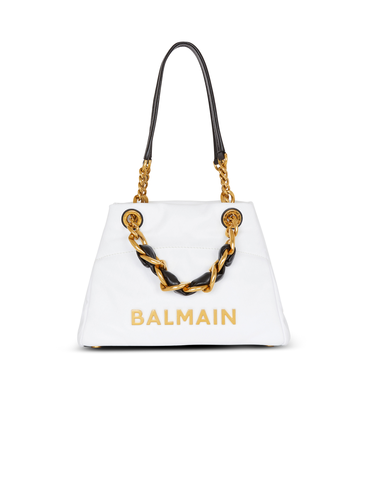 1945 soft en cuir sac - Blanc & Noir