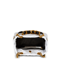 1945 soft en cuir sac - Blanc & Noir
