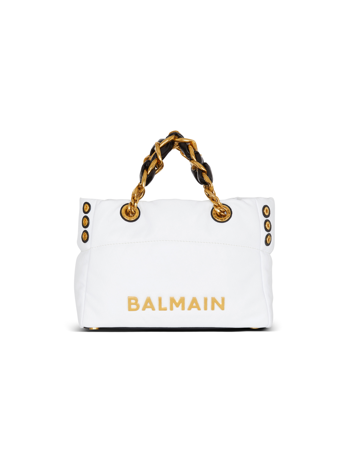 1945 soft en cuir sac - Blanc & Noir