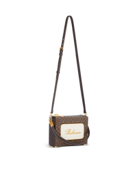 Sac radio monogramme signature - Marron