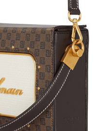 Sac radio monogramme signature - Marron