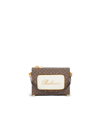 Sac radio monogramme signature - Marron