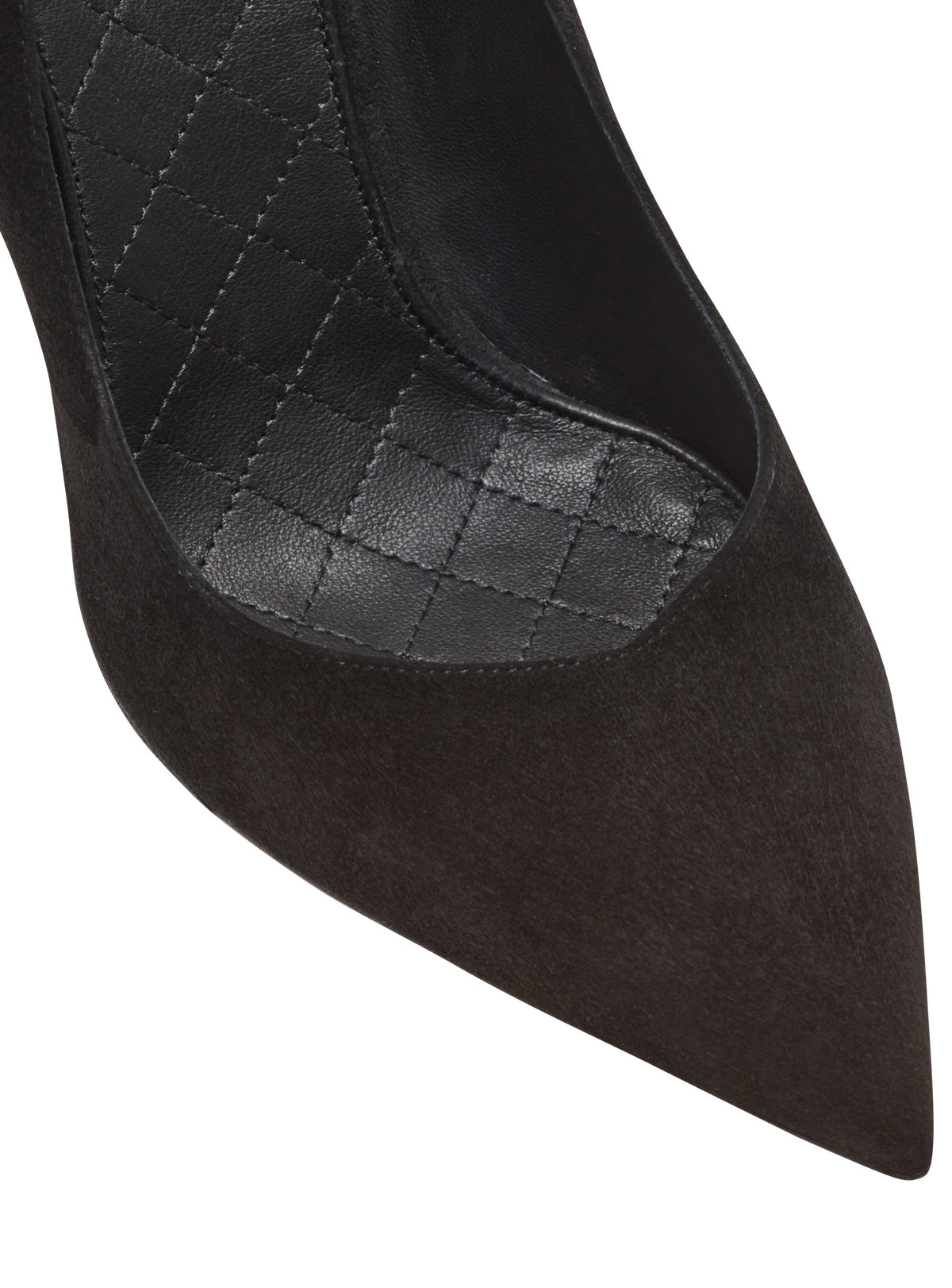 Escarpins cuir en daim - Noir