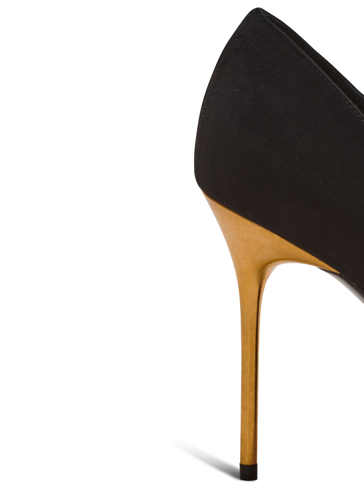 Escarpins cuir en daim - Noir