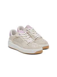 Baskets b-court flip en cuir - Creme