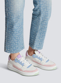 Baskets b-court flip en cuir - Multico Pastel