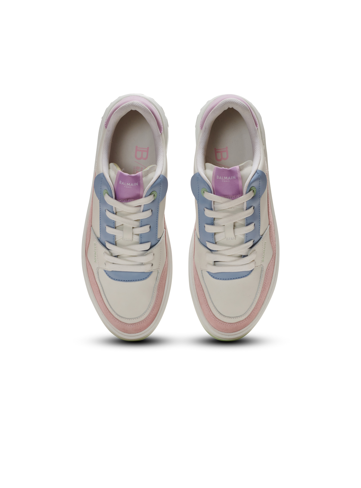 Baskets b-court flip en cuir - Multico Pastel