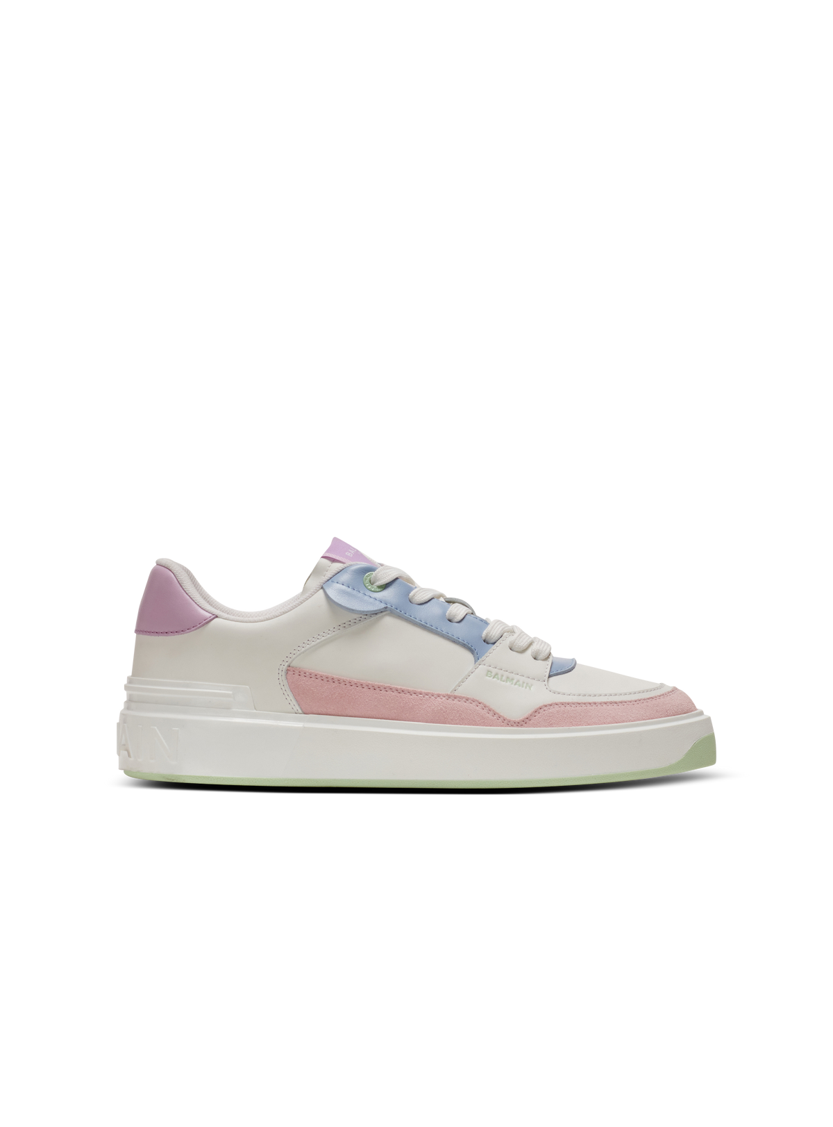 Baskets b-court flip en cuir - Multico Pastel