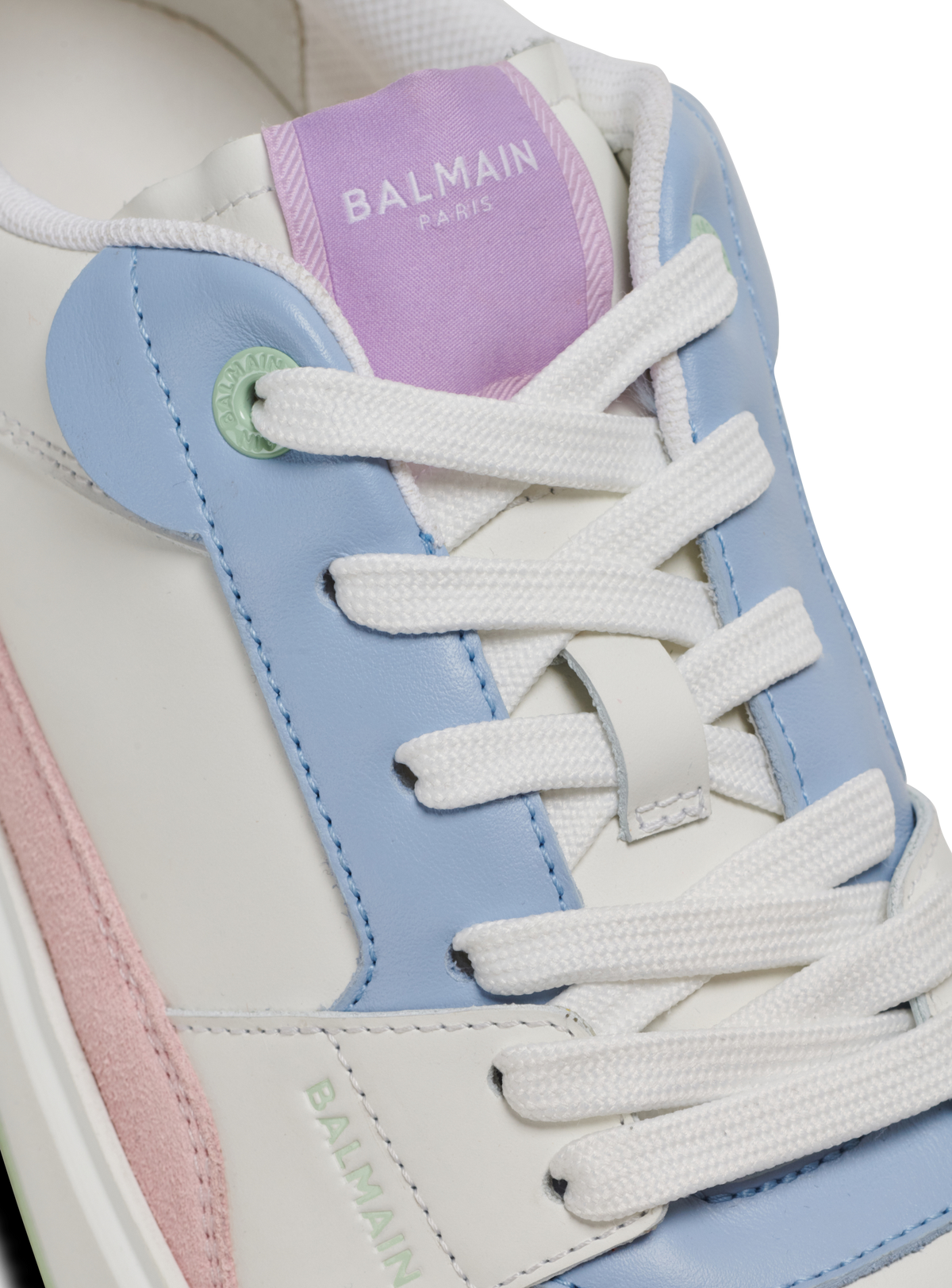 Baskets b-court flip en cuir - Multico Pastel