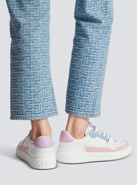 Baskets b-court flip en cuir - Multico Pastel