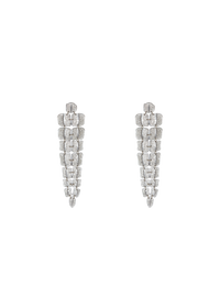 Boucles d’oreilles crocodile à cristaux - Cristal
