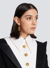 Boucles d’oreilles tubular balmain signature - Or