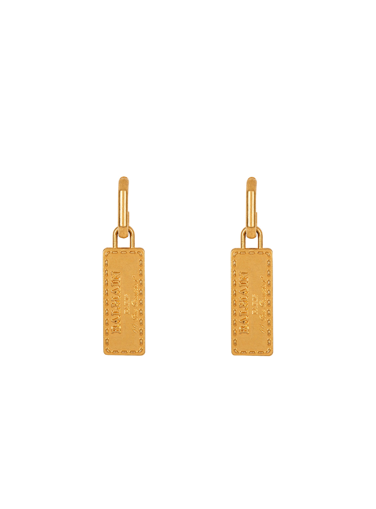 Boucles d’oreilles en laiton - Or