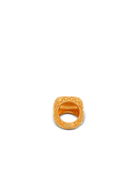 Bague résille balmain signature - Or
