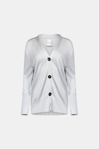 Cardigan Ida oversize - Platinum