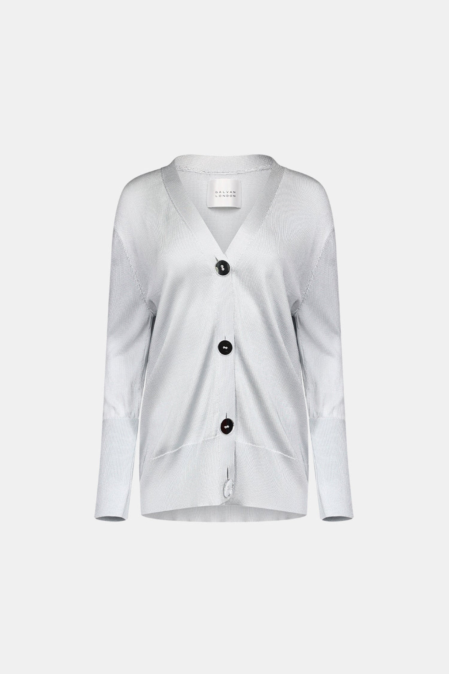 Cardigan Ida oversize - Platinum