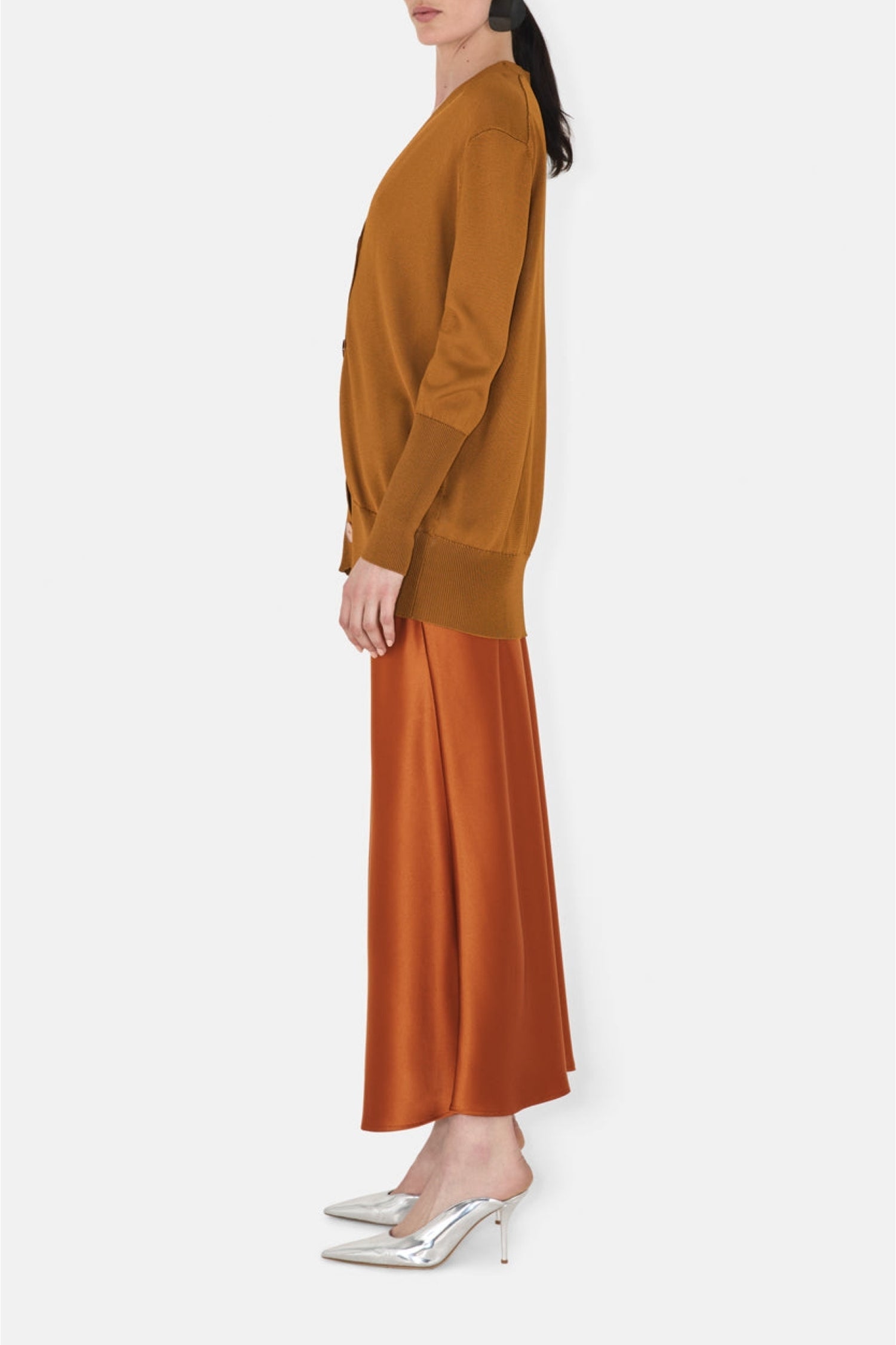 Cardigan Ida oversize - Bronze