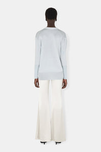 Cardigan Ida oversize - Platinum