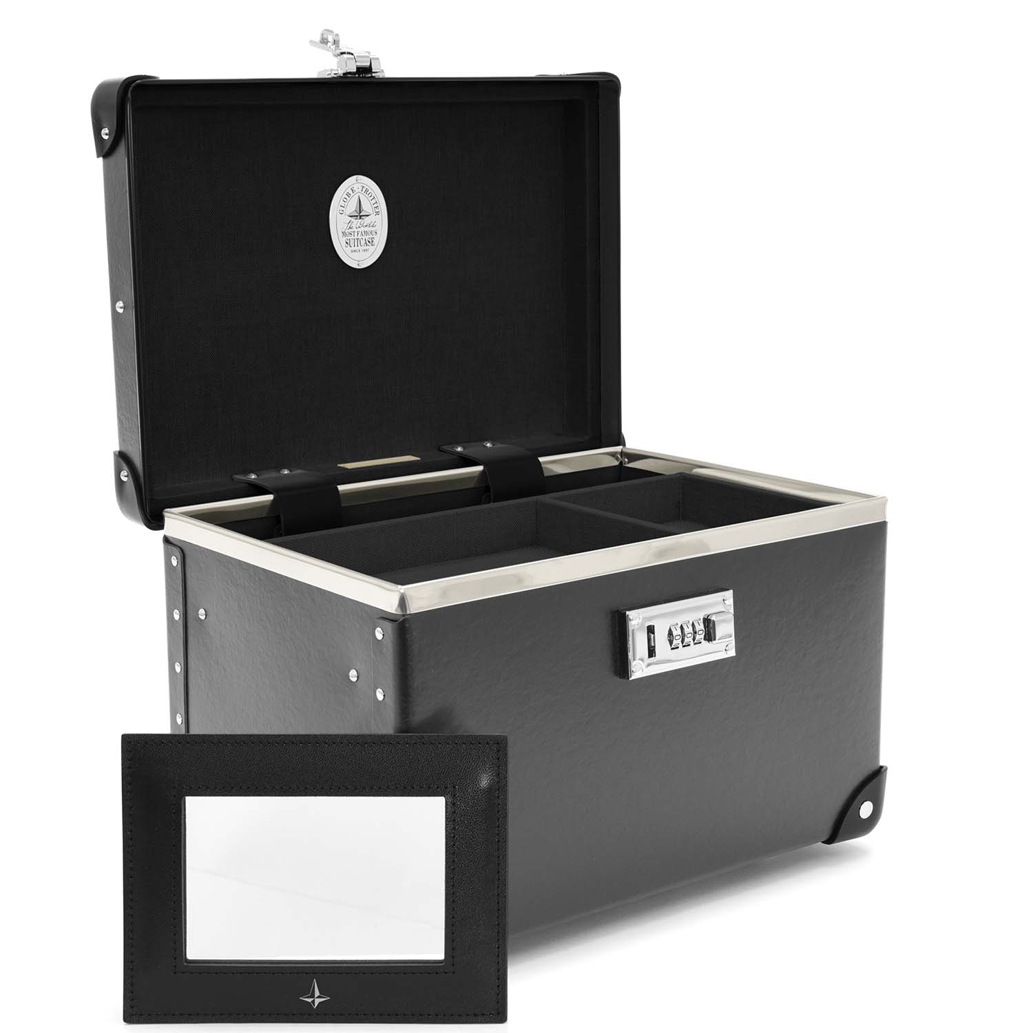 Trousse de toilette Centenary - Charbon de bois & Noir & Chrome
