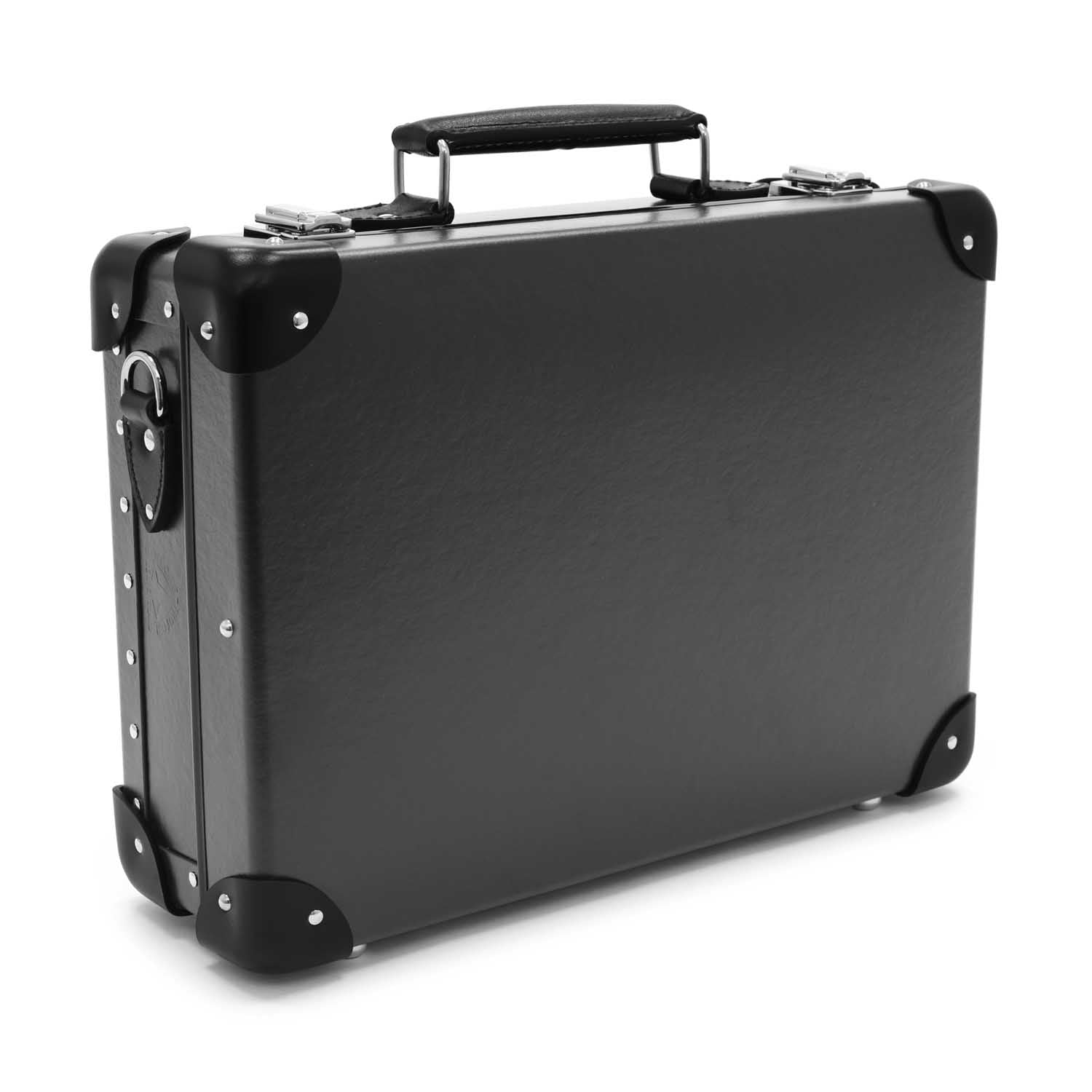 Petit porte-documents Centenary - Charbon de bois & Noir & Chrome
