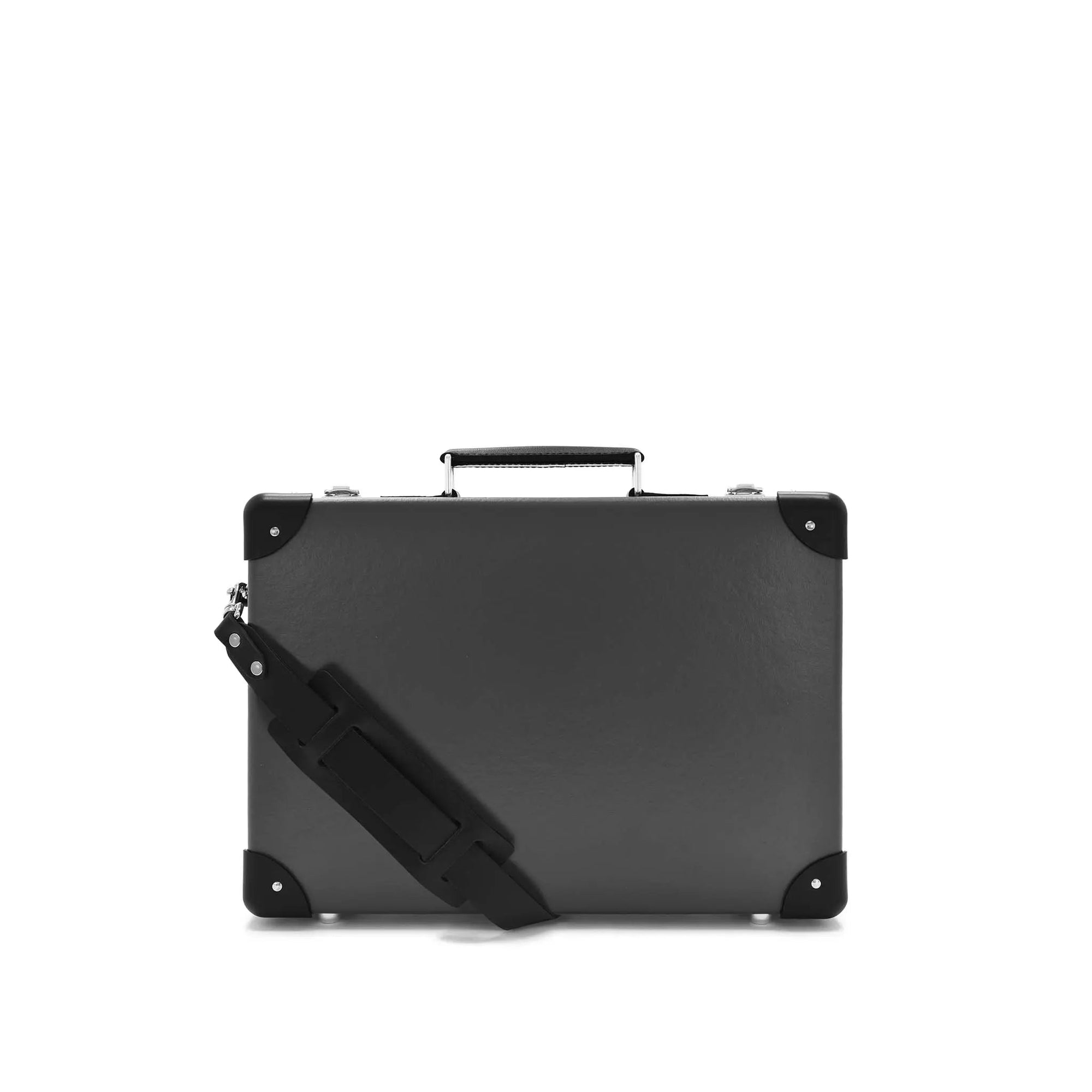 Petit porte-documents Centenary - Charbon de bois & Noir & Chrome