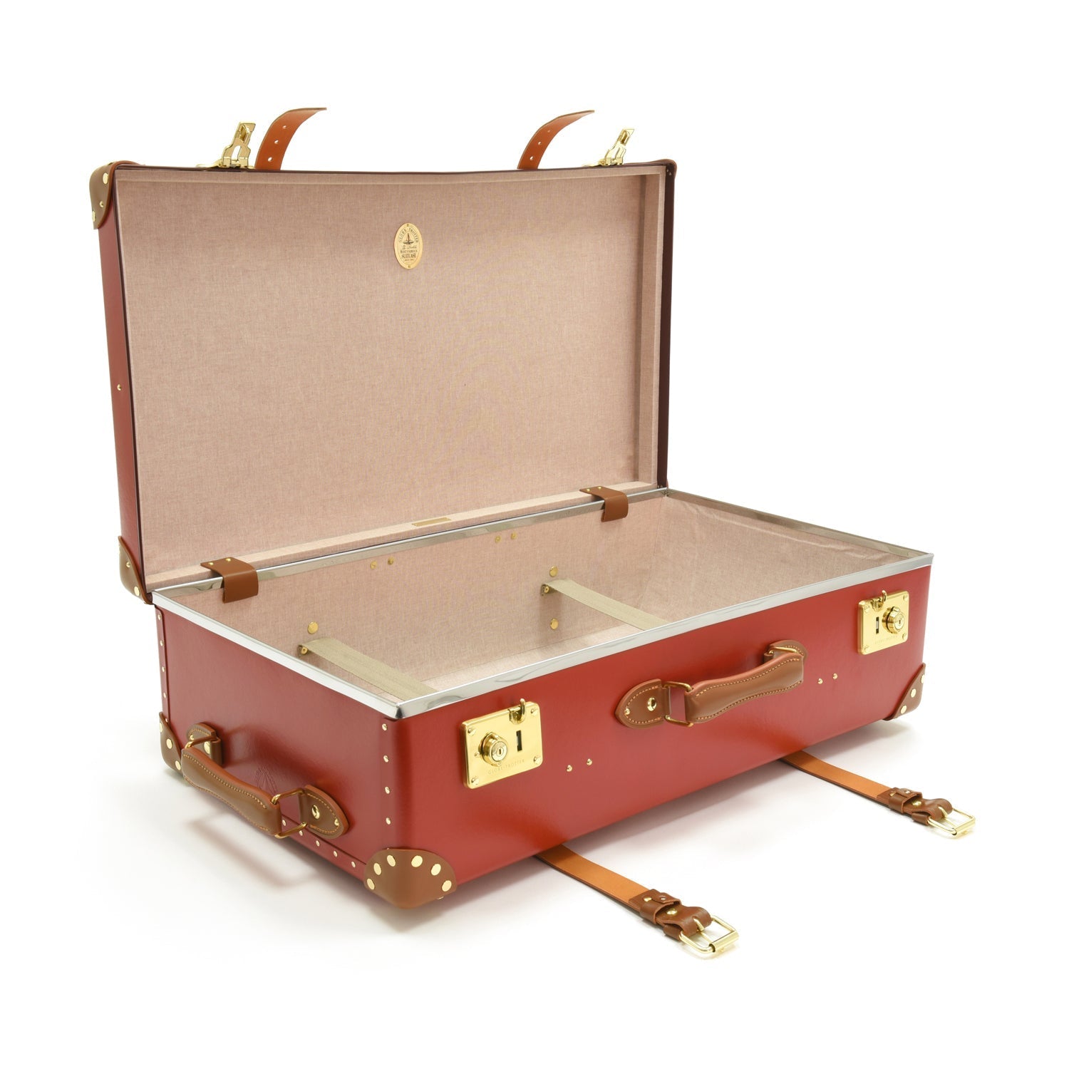 Grand bagage de soute Centenary 2 roues - Rouge & Caramel & Or