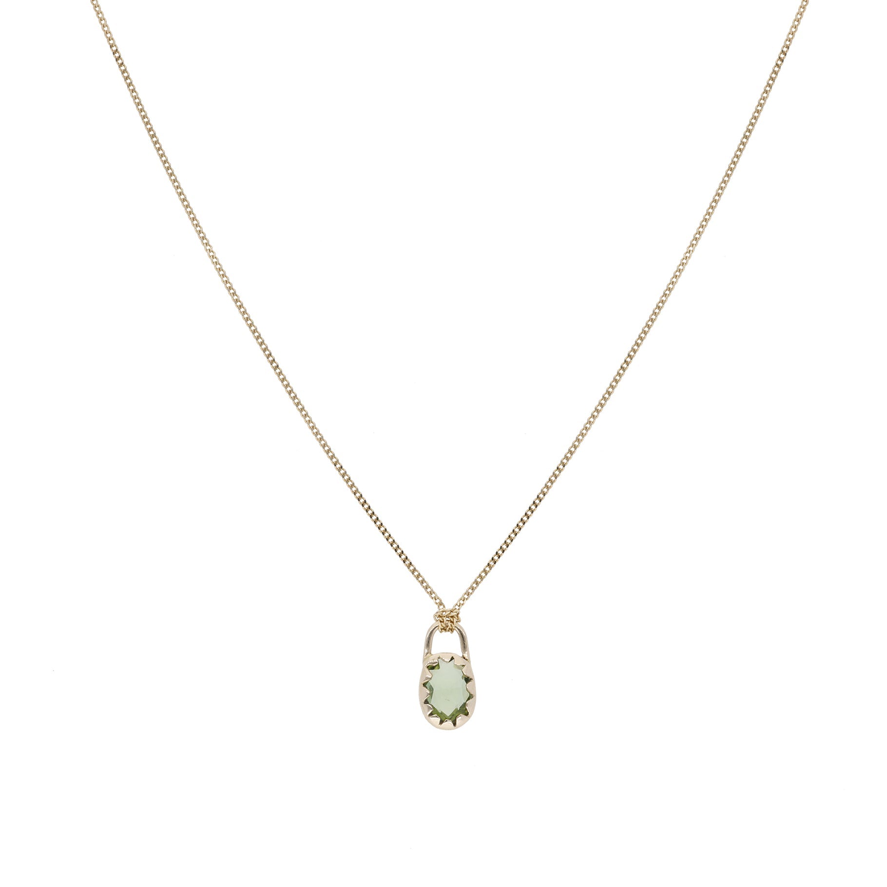 Collier Tourmaline en or jaune - Tourmaline