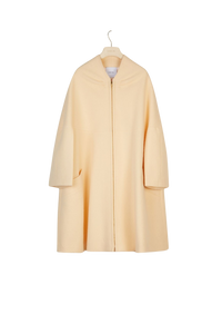 Manteau oversize en drap de laine - Fleur de Pêche