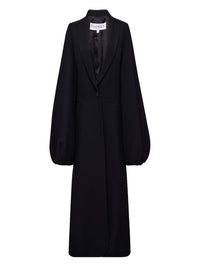 Manteau À Manches Ballon - Black