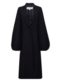 Manteau à manches ballon - Black